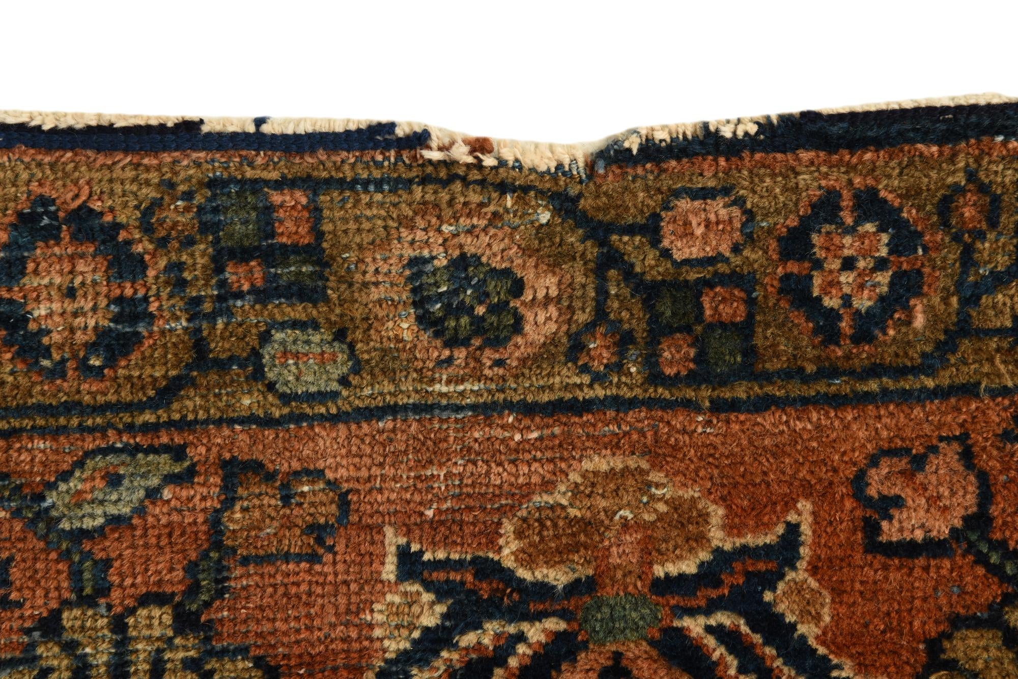 8' 7 x 12' 6 Hand Knotted Sarough Persian Wool Rug
