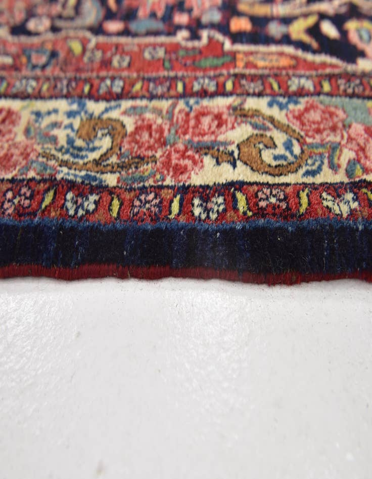 Detail image of 3' 9 x 6' 3 Hand Knotted Sarough Oriental Wool Rug