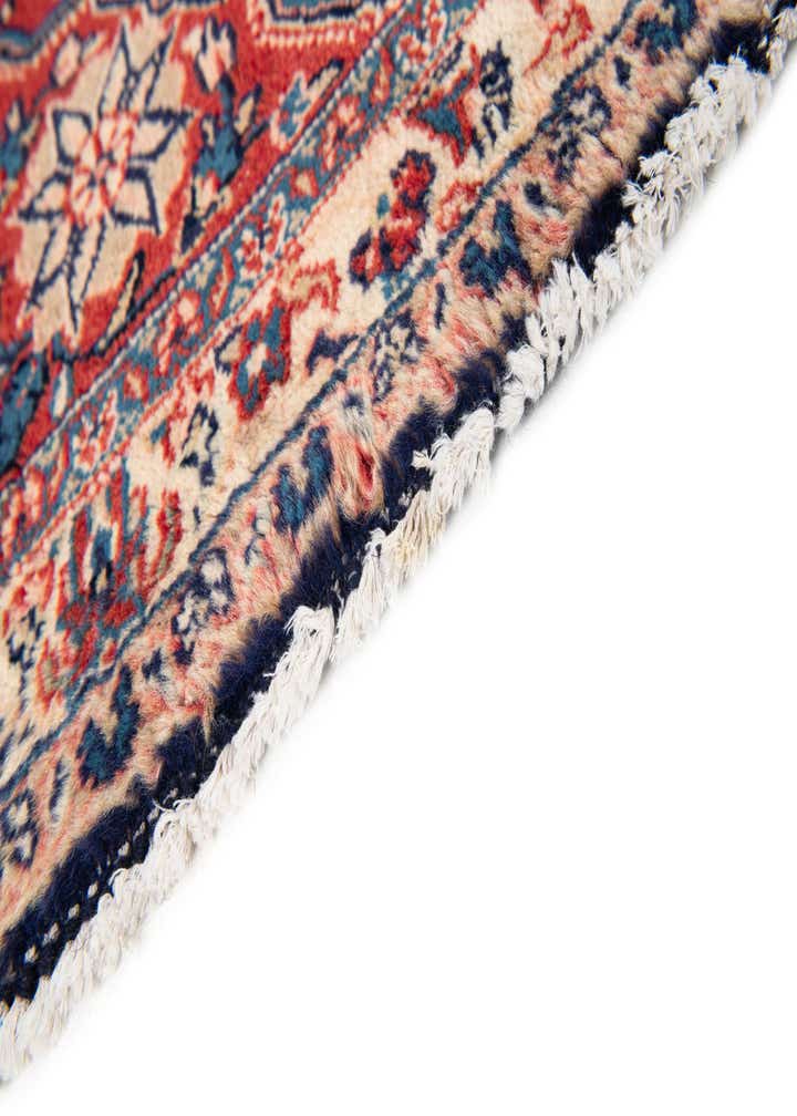 7' 4 x 10' 7 Hand Knotted Sarough Persian Wool Rug