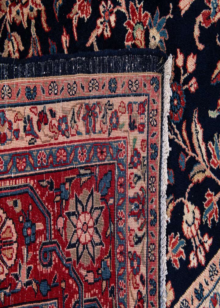 7' 4 x 10' 7 Hand Knotted Sarough Persian Wool Rug