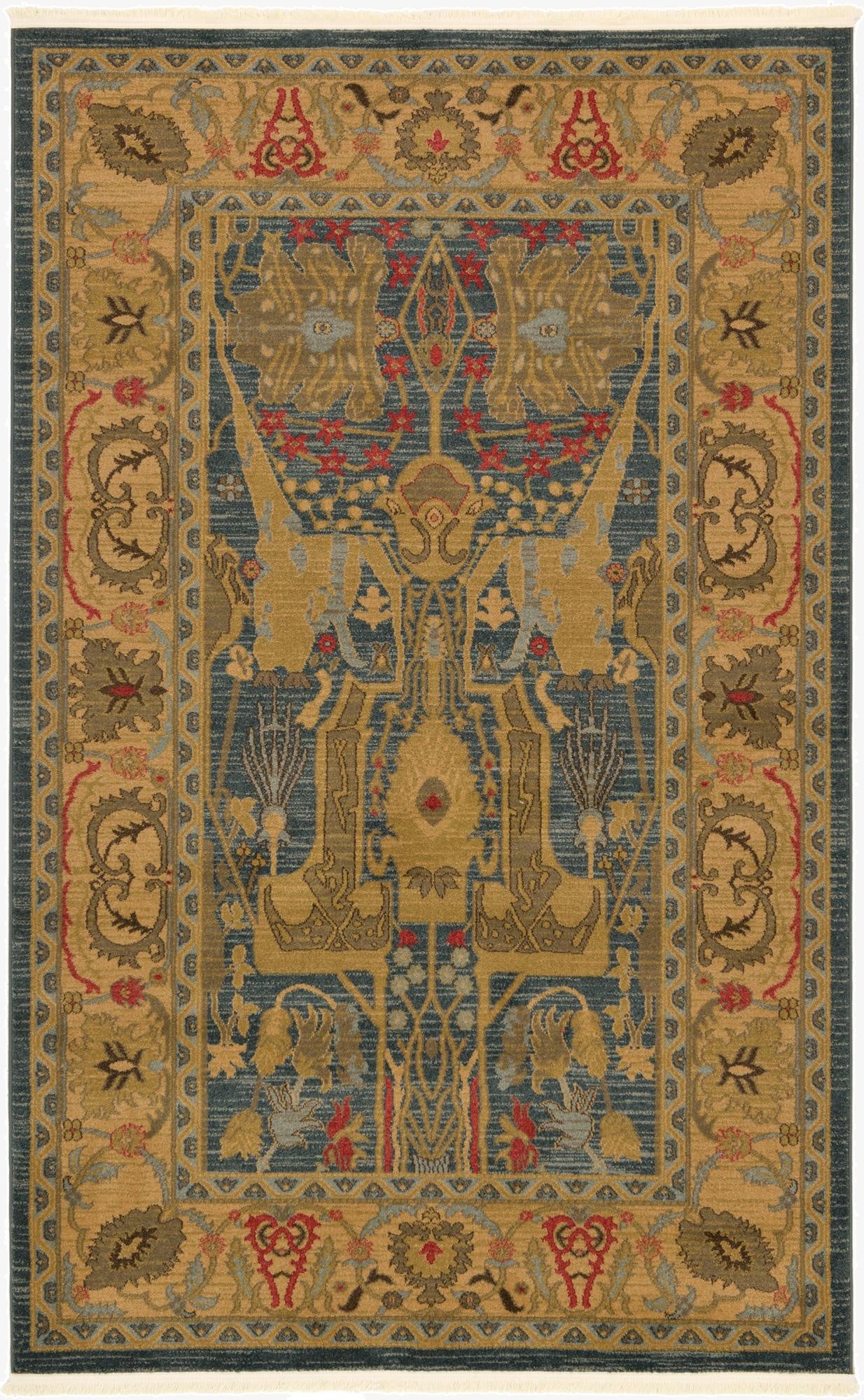 5' x 8' Serapi Rug