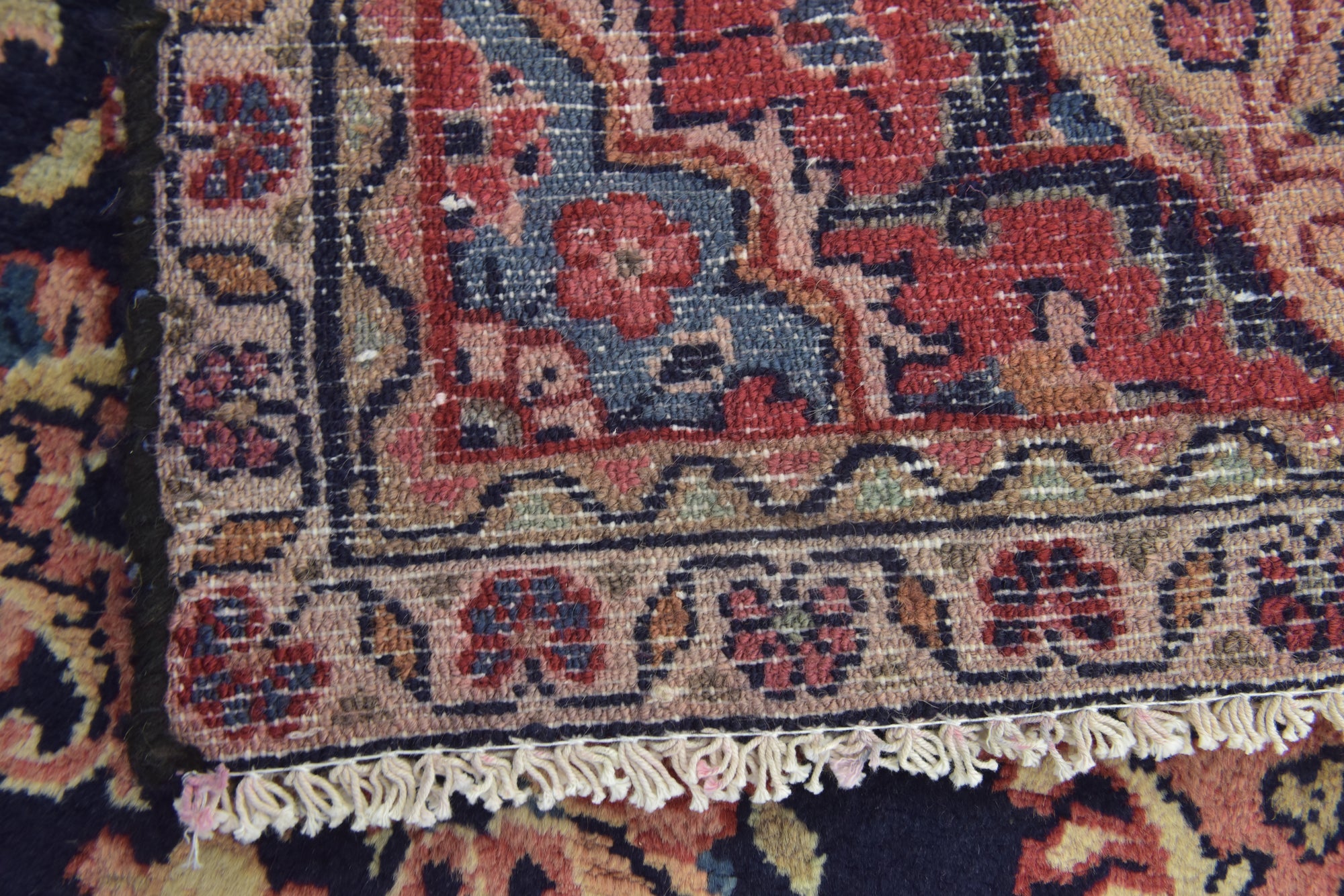 5' 3 x 9' Hand Knotted Shahrbaft Persian Wool Rug