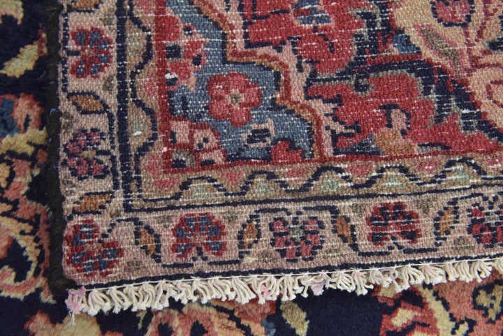 5' 3 x 9' Hand Knotted Shahrbaft Persian Wool Rug