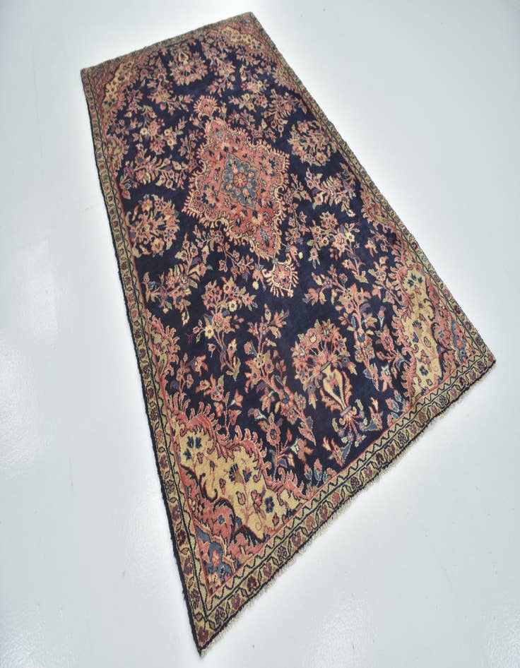 Detail image of 5' 3 x 9' Hand Knotted Shahrbaft Persian Wool Rug