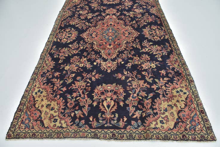 Detail image of 5' 3 x 9' Hand Knotted Shahrbaft Persian Wool Rug