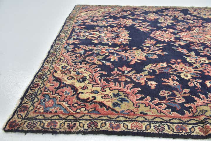 5' 3 x 9' Hand Knotted Shahrbaft Persian Wool Rug
