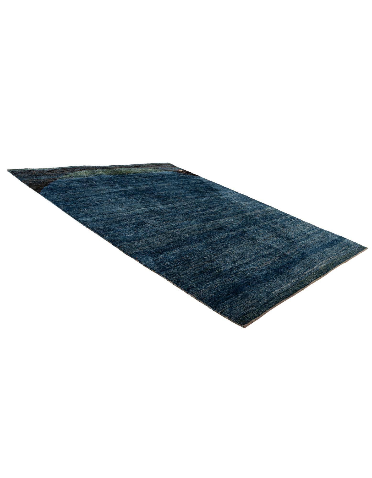 8' 7 x 10' 9 Hand Knotted Shiraz-Gabbeh Persian Wool Rug