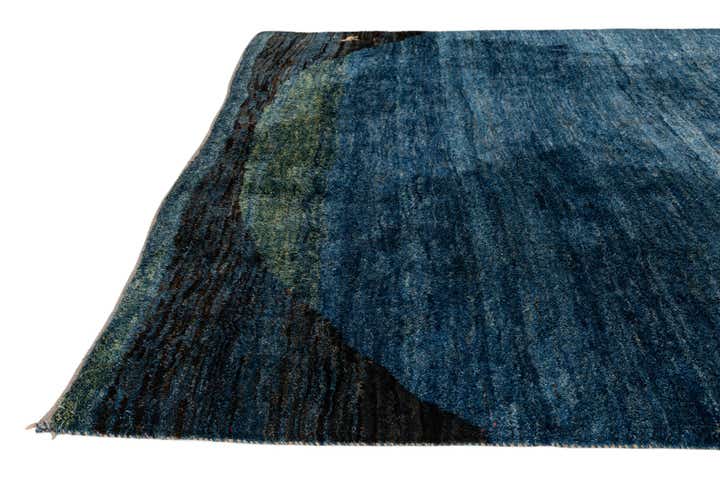 8' 7 x 10' 9 Hand Knotted Shiraz-Gabbeh Persian Wool Rug