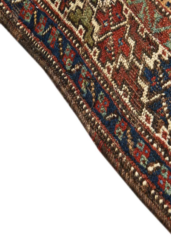 4' 1 x 5' 10 Hand Knotted Shirvan Persian Wool Rug