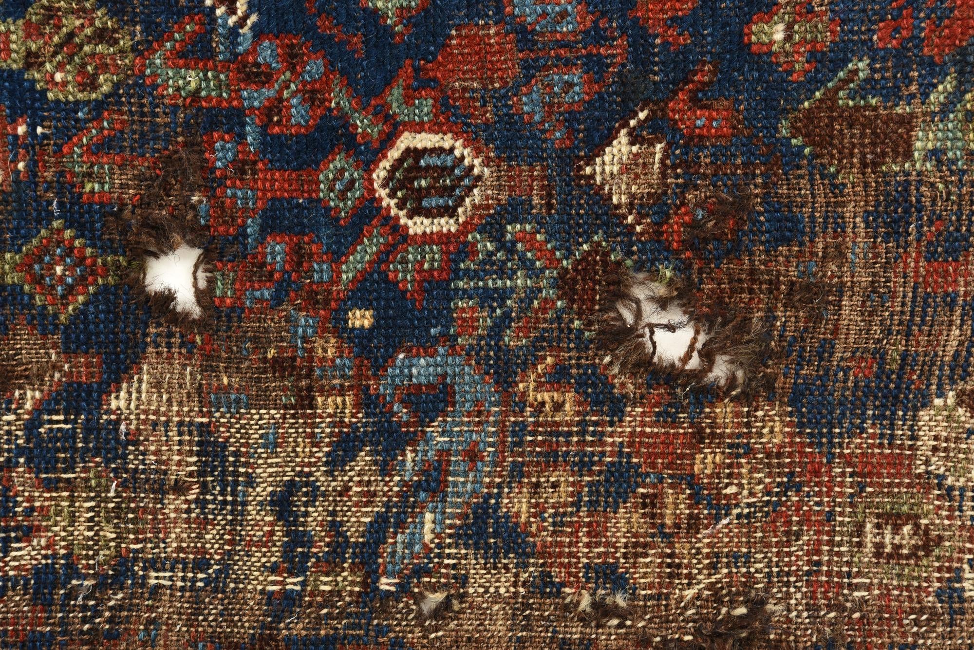 4' 1 x 5' 10 Hand Knotted Shirvan Persian Wool Rug
