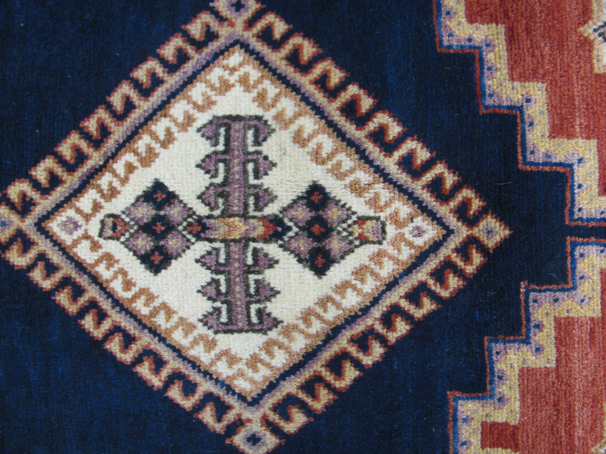 5' 5 x 7' 6 Hand Knotted Sirjan Persian Wool Rug