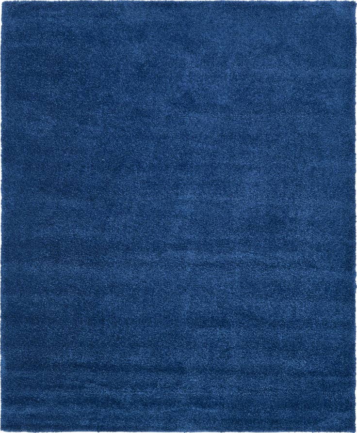 Detail image of 7' 10 x 10' Solid Frieze Rug