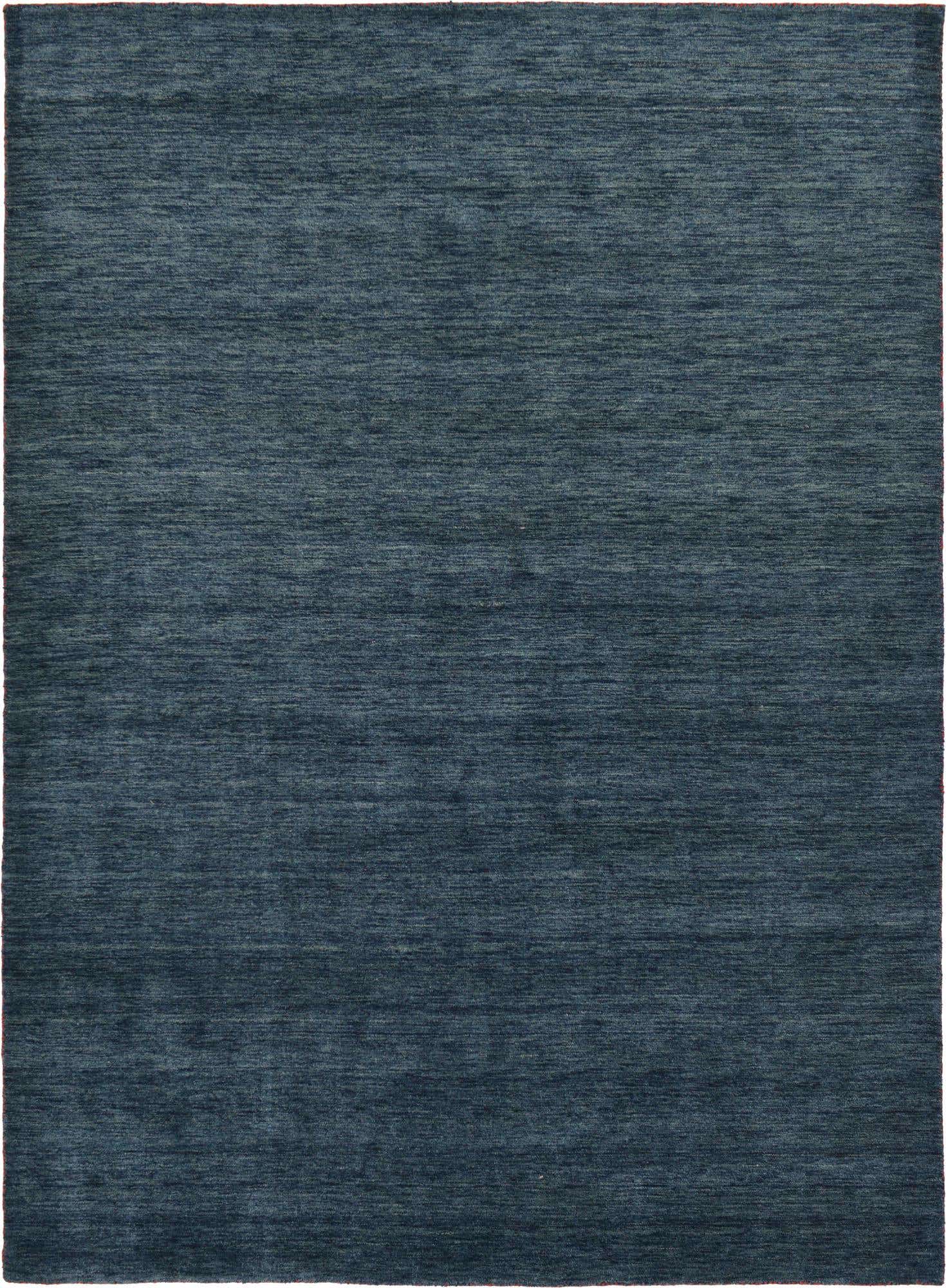 8' 2 x 11' 6 Hand Knotted Solid Gabbeh Wool Rug