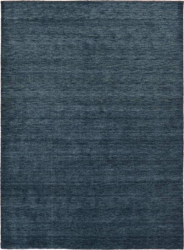 8' 2 x 11' 6 Hand Knotted Solid Gabbeh Wool Rug