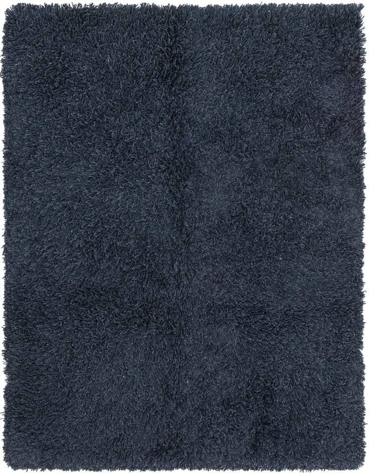 Detail image of 4' 8 x 6' 4 Solid Shag Rug