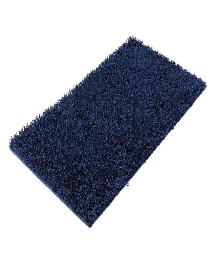 Detail image of 2' 8 x 4' 8  Hand Knotted Solid Shag Oriental Rug