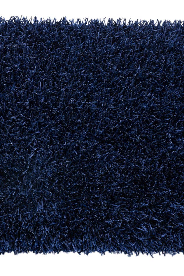 Detail image of 2' 8 x 4' 8 Hand Knotted Solid Shag Oriental Rug