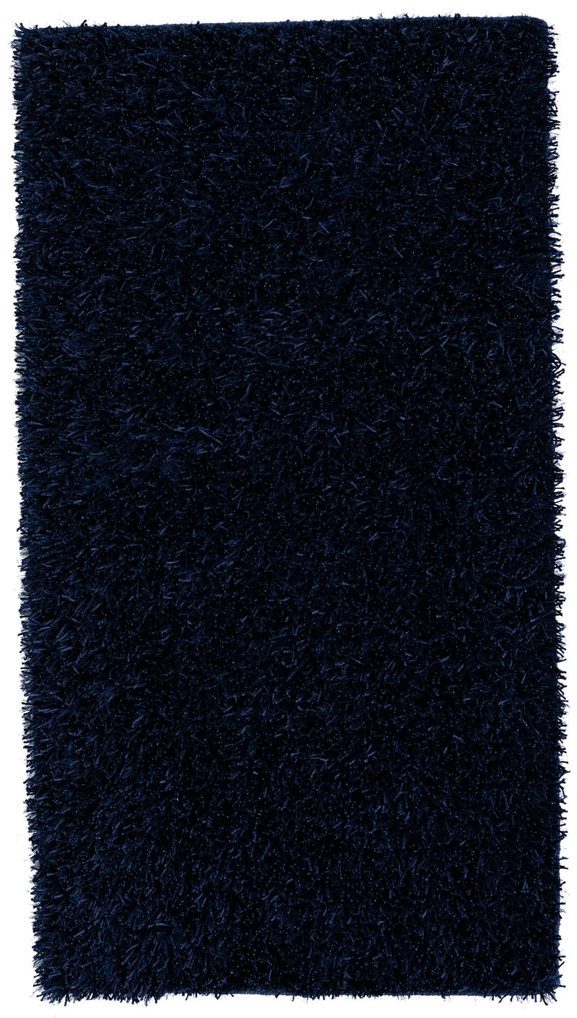 2' 8 x 4' 8 Hand Knotted Solid Shag Oriental Rug