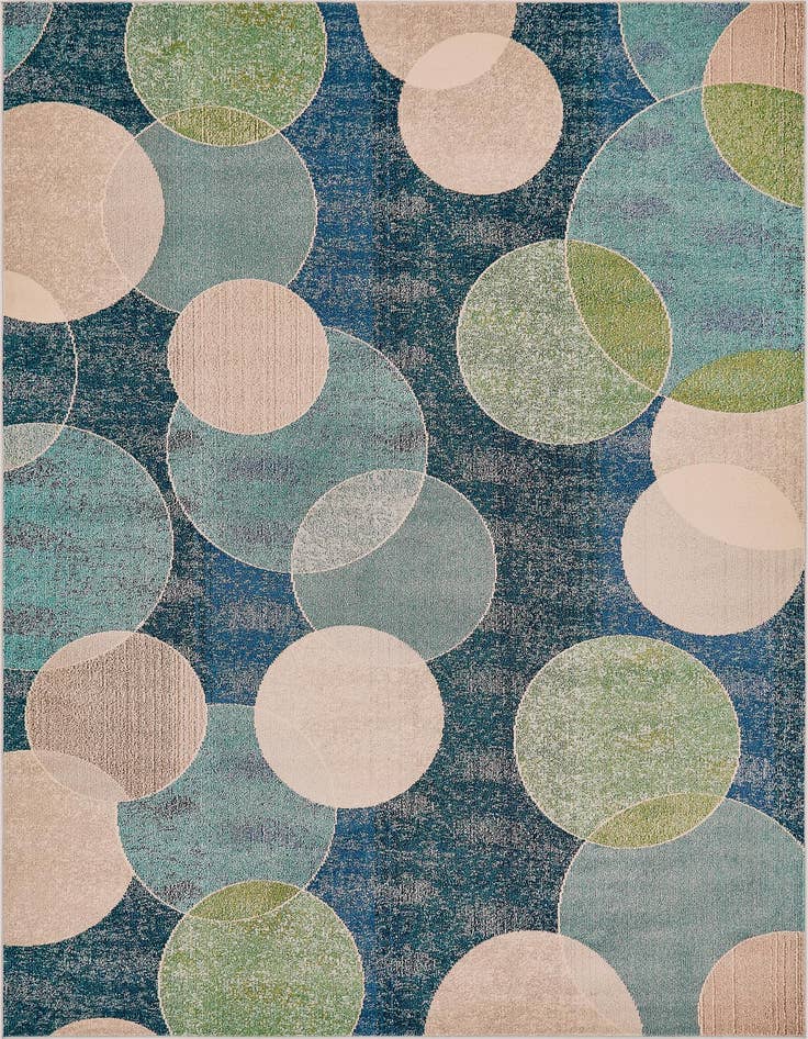 Detail image of 9' x 12' 2 Washable Spectrum Rug