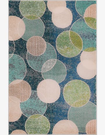 4' x 6' Washable Spectrum Rug