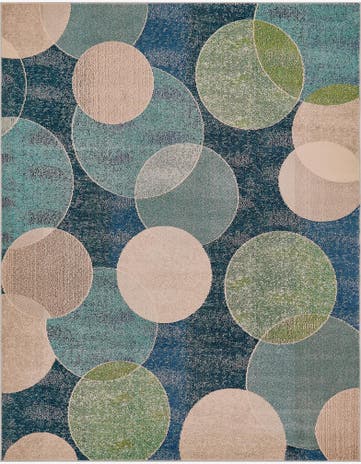 8' x 10' Washable Spectrum Rug