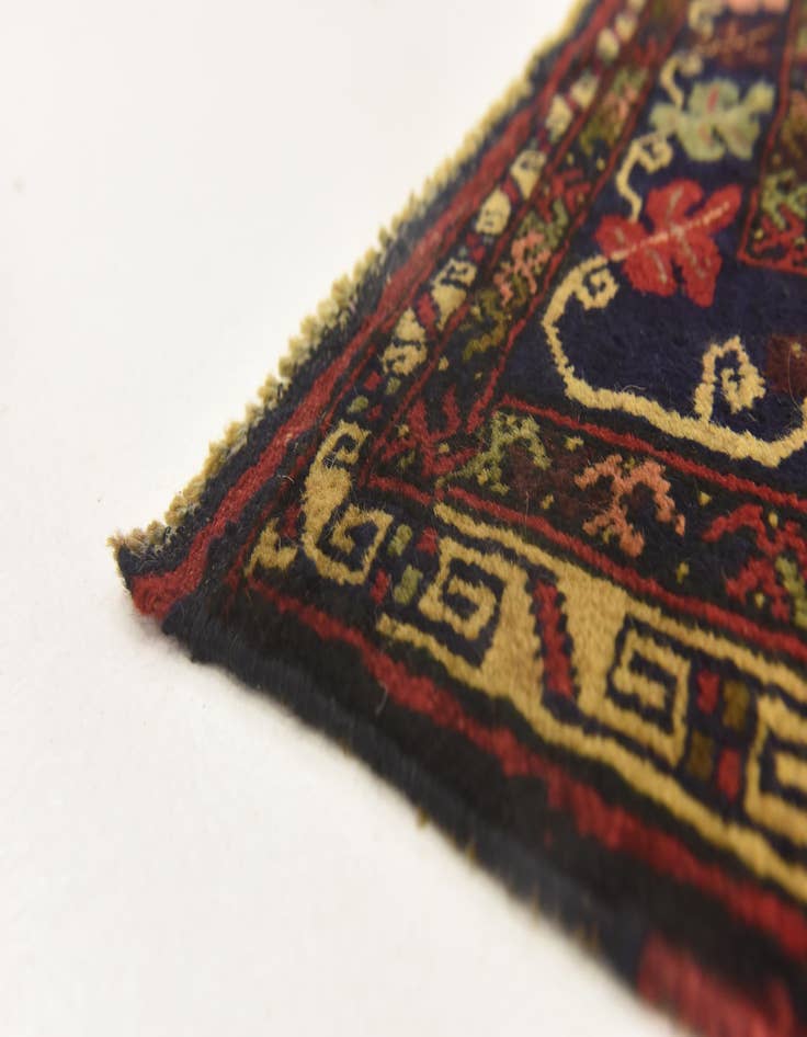 Detail image of 2' 9 x 4' 5  Hand Knotted Sumak Wool Rug