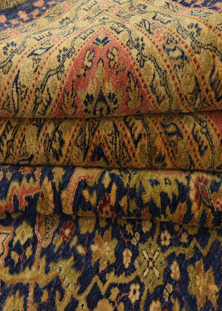 12' 4 x 21' 11 Hand Knotted Tabriz Hadji Jalili Oriental Rug