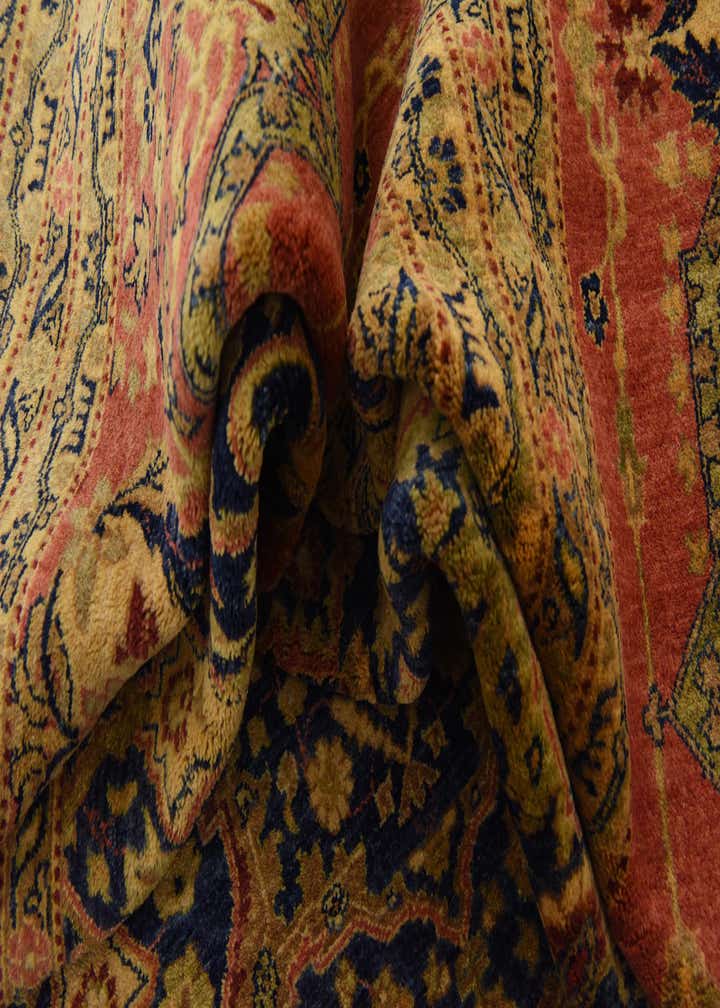 12' 4 x 21' 11 Hand Knotted Tabriz Hadji Jalili Oriental Rug