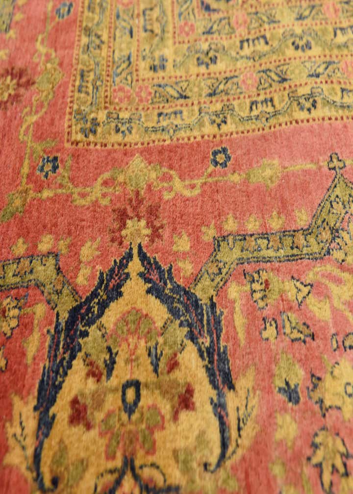 12' 4 x 21' 11 Hand Knotted Tabriz Hadji Jalili Oriental Rug