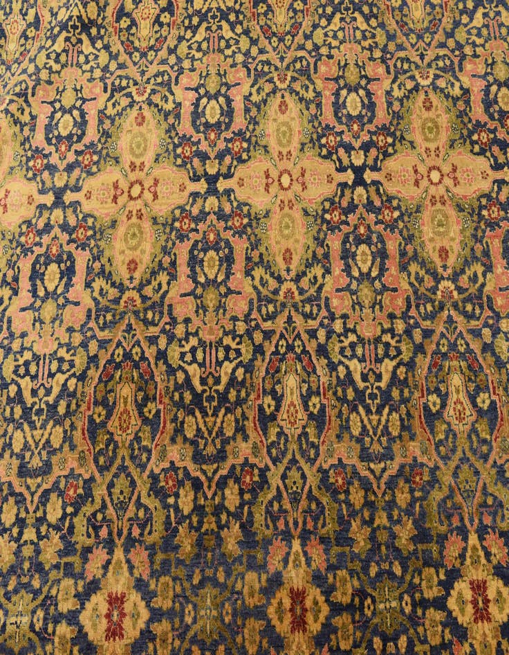 Detail image of 12' 4 x 21' 11 Hand Knotted Tabriz Hadji Jalili Oriental Rug