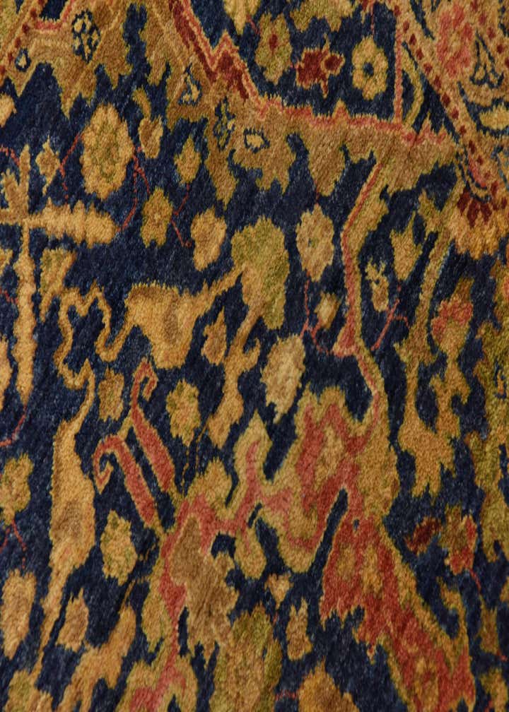 12' 4 x 21' 11 Hand Knotted Tabriz Hadji Jalili Oriental Rug