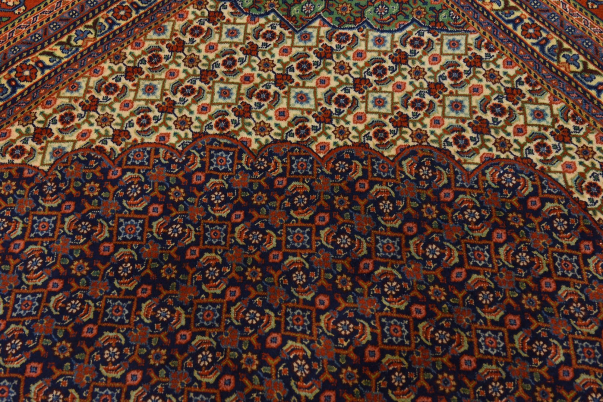 8' 4 x 10' 10 Hand Knotted Tabriz Persian Wool Rug