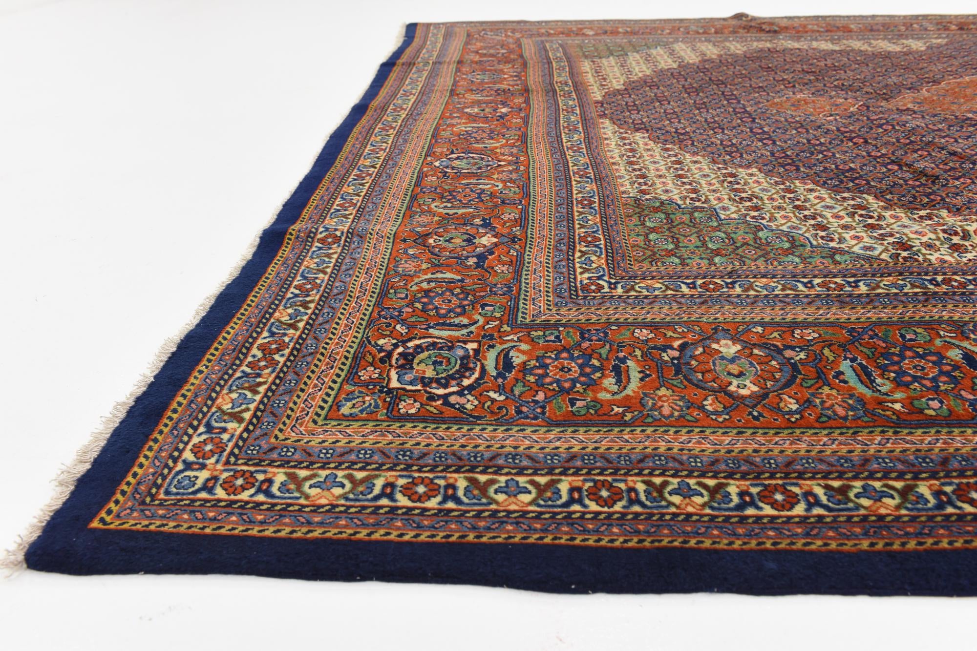 8' 4 x 10' 10 Hand Knotted Tabriz Persian Wool Rug