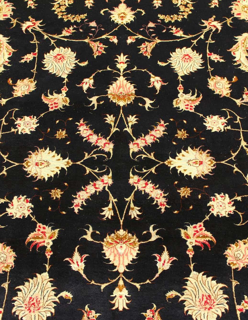 11' 5 x 14' 2 Hand Knotted Tabriz Persian Rug