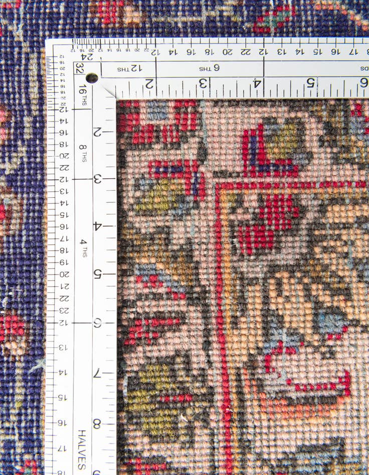 Detail image of 9' x 11' 8 Hand Knotted Tabriz Persian Wool Rug