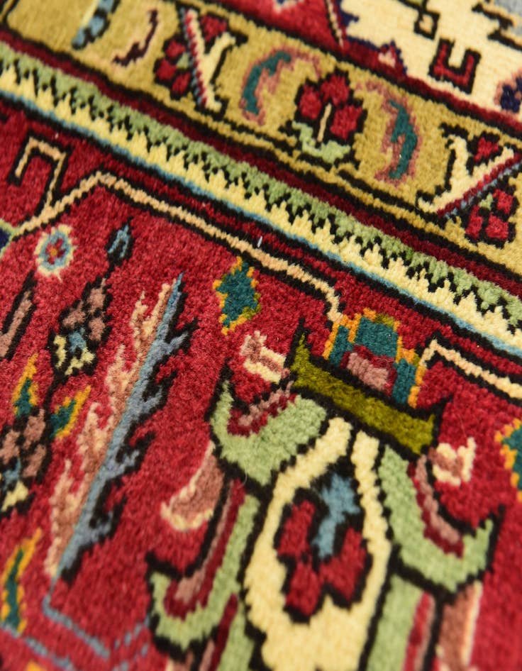 Detail image of 6' 7 x 9' 5 Hand Knotted Tabriz Persian Wool Rug