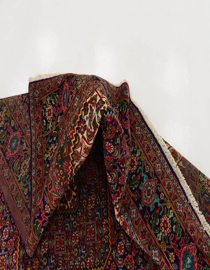 Detail image of 6' 6 x 9' 4 Hand Knotted Tabriz Persian Wool Rug