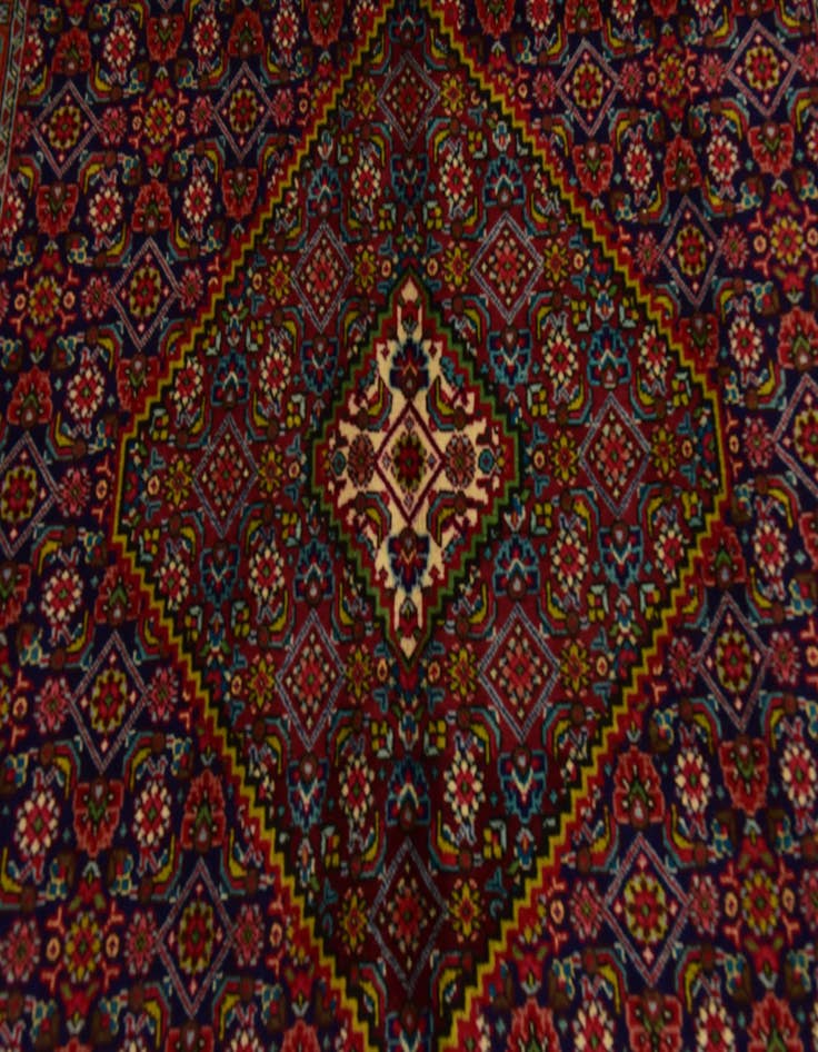 Detail image of 6' 6 x 9' 4 Hand Knotted Tabriz Persian Wool Rug