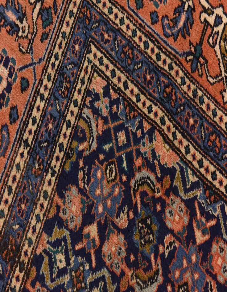 Detail image of 7' 6 x 11' Hand Knotted Tabriz Persian Wool Rug