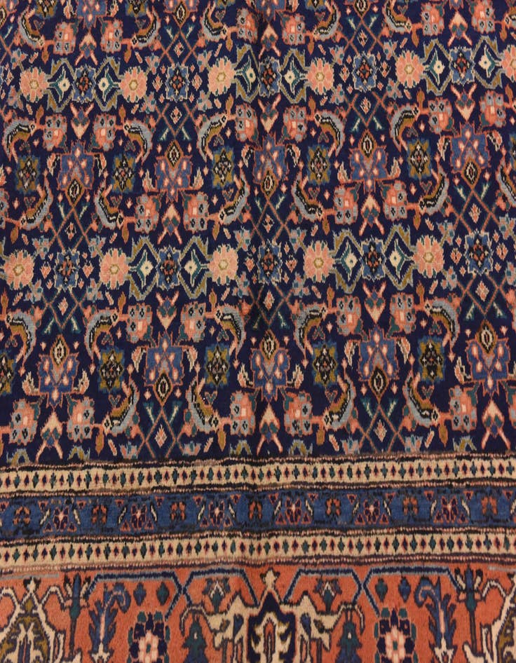 Detail image of 7' 6 x 11' Hand Knotted Tabriz Persian Wool Rug