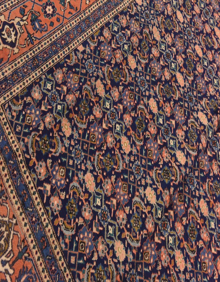 Detail image of 7' 6 x 11' Hand Knotted Tabriz Persian Wool Rug