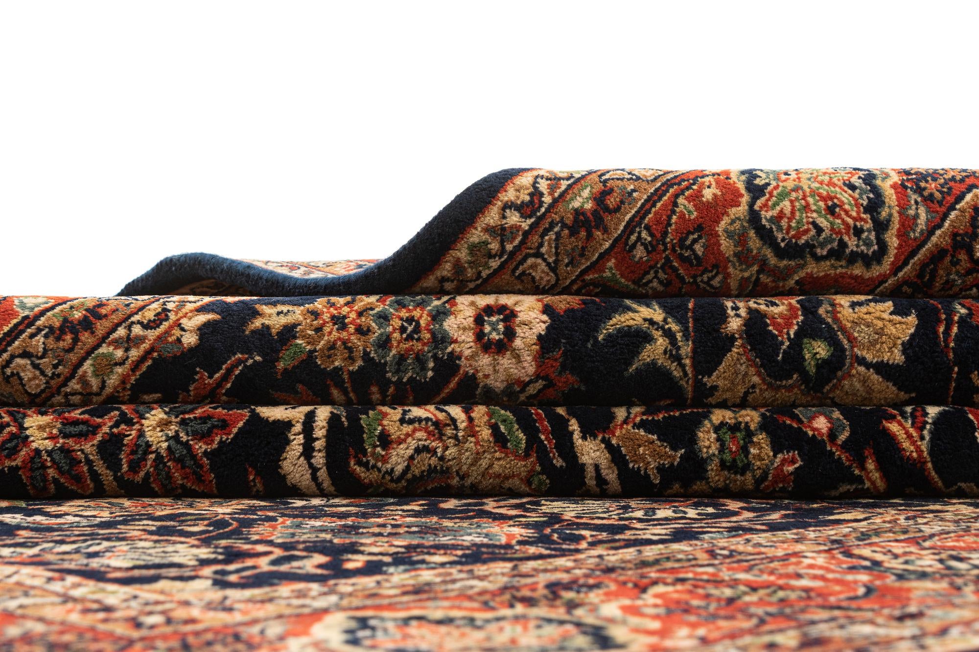 5' 8 x 7' 8 Hand Knotted Tabriz Oriental Wool Rug