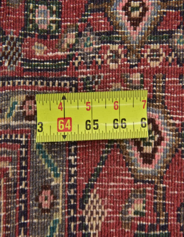 Detail image of 6' 5 x 9' 6  Hand Knotted Tabriz Persian Wool Rug