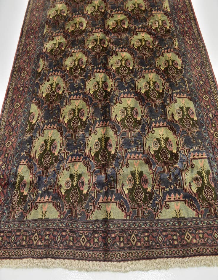 Detail image of 6' 5 x 9' 6  Hand Knotted Tabriz Persian Wool Rug