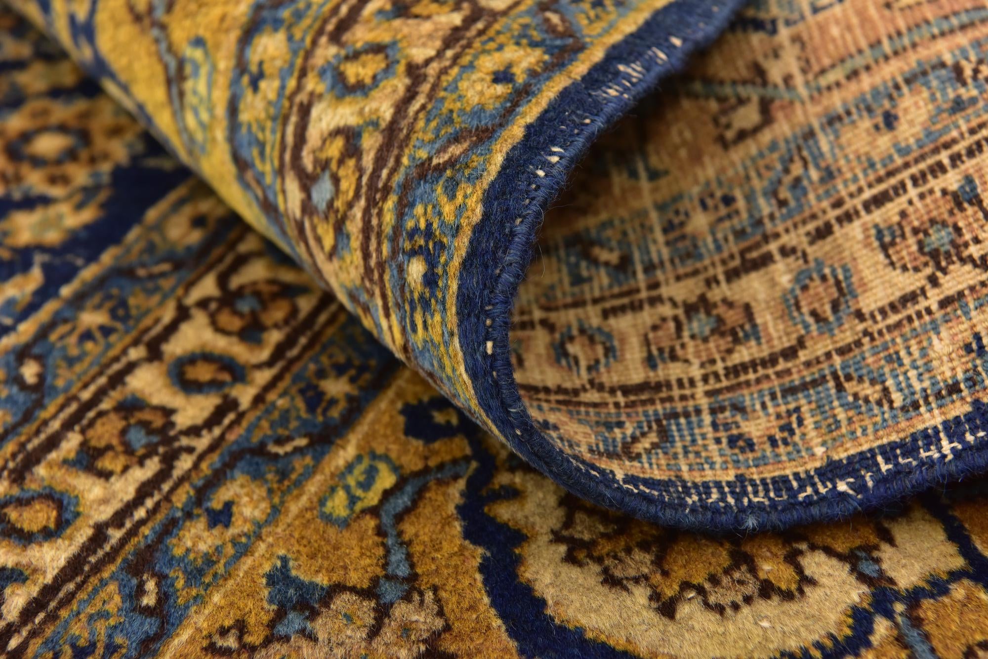 9' 4 x 12' Hand Knotted Tabriz Persian Wool Rug