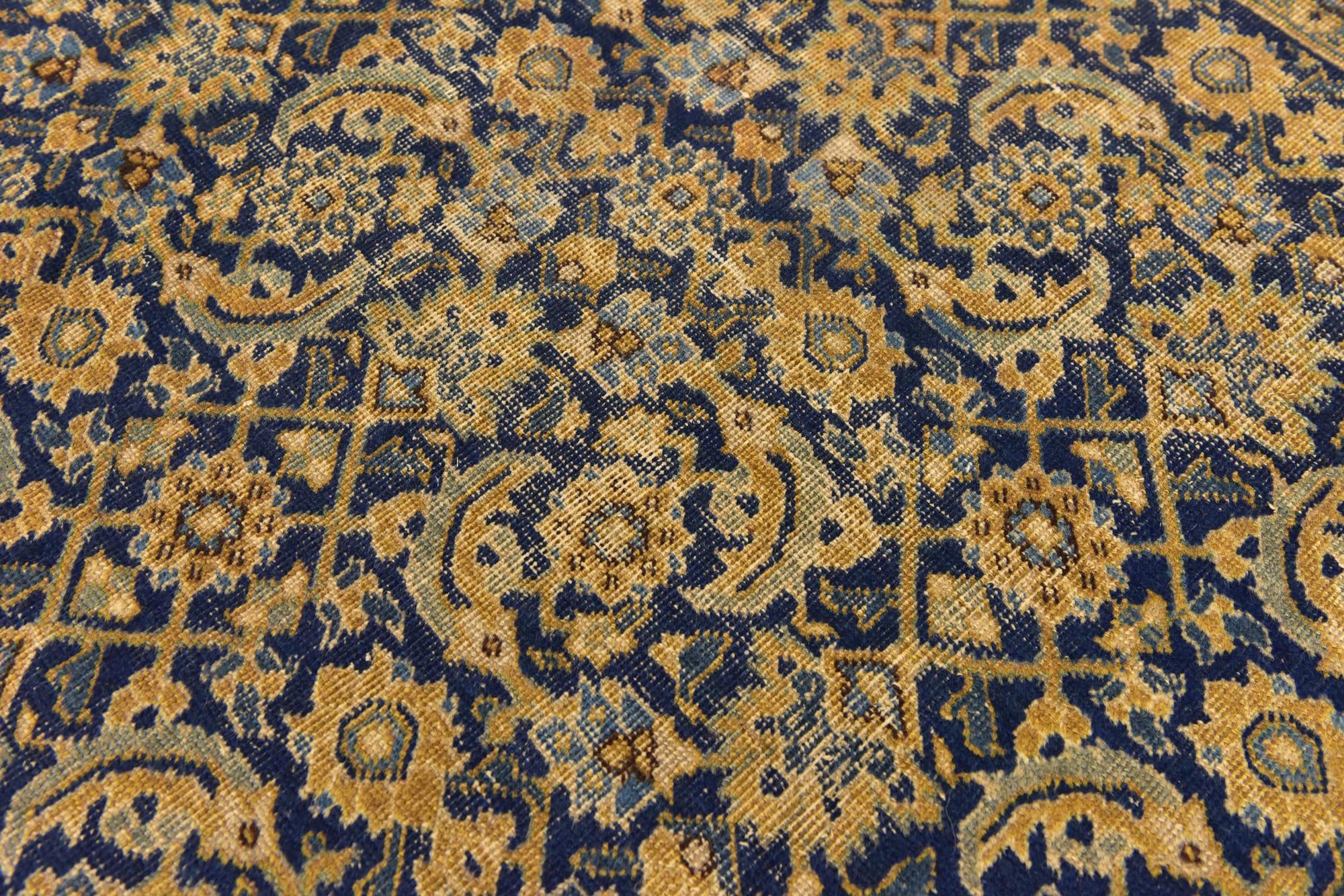 9' 4 x 12' Hand Knotted Tabriz Persian Wool Rug