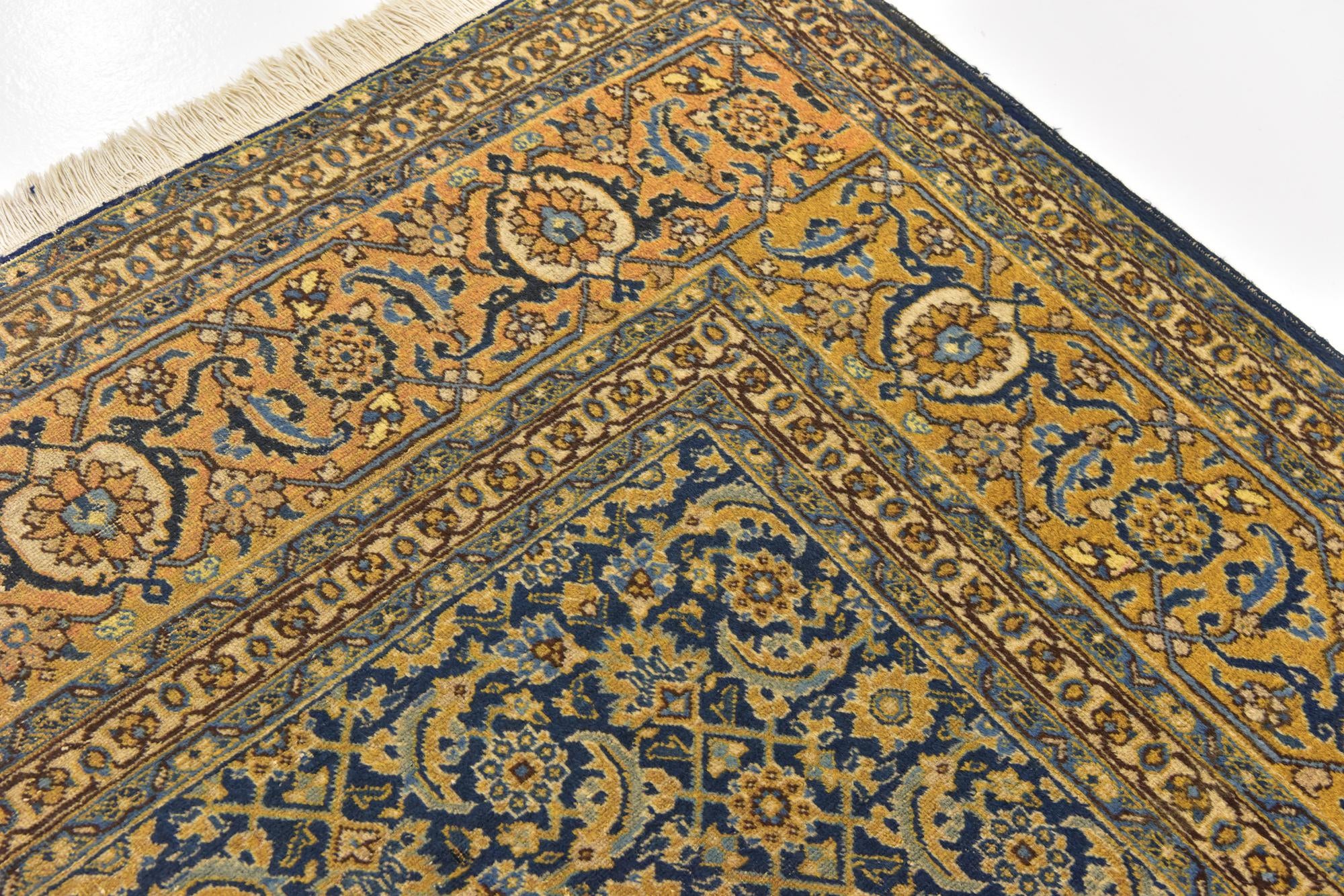 9' 4 x 12' Hand Knotted Tabriz Persian Wool Rug