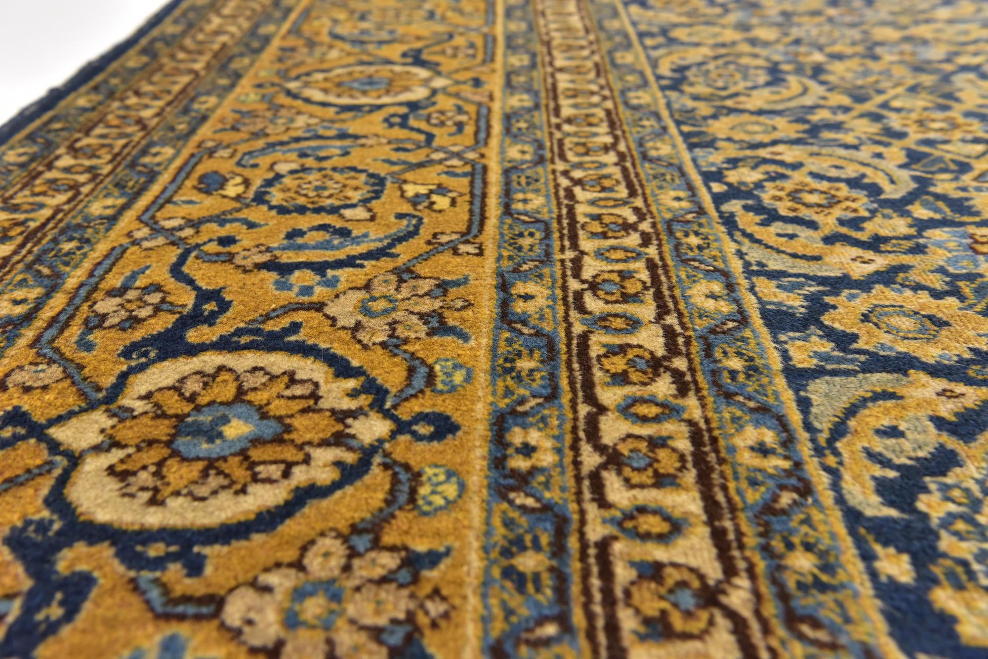 9' 4 x 12' Hand Knotted Tabriz Persian Wool Rug