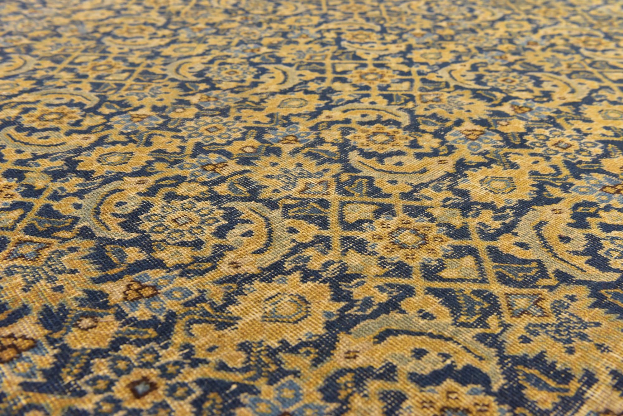 9' 4 x 12' Hand Knotted Tabriz Persian Wool Rug