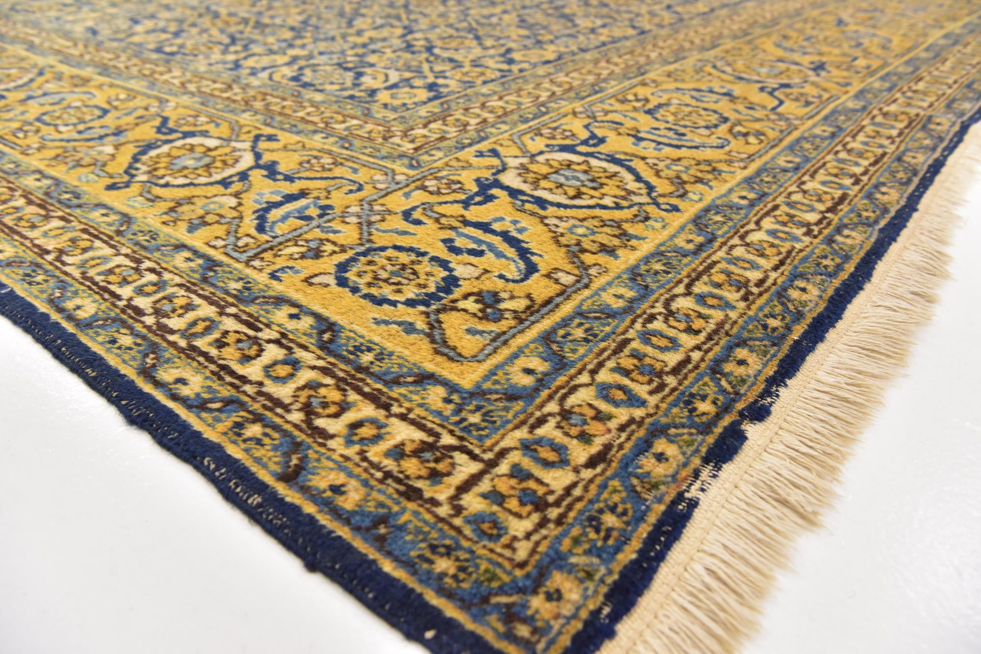 9' 4 x 12' Hand Knotted Tabriz Persian Wool Rug